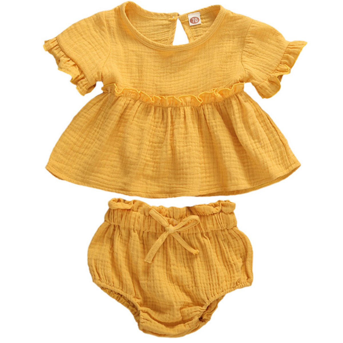 Jasmine Set Mustard – Little Eedie